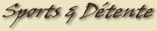 Sports & détente disponibles dans la région